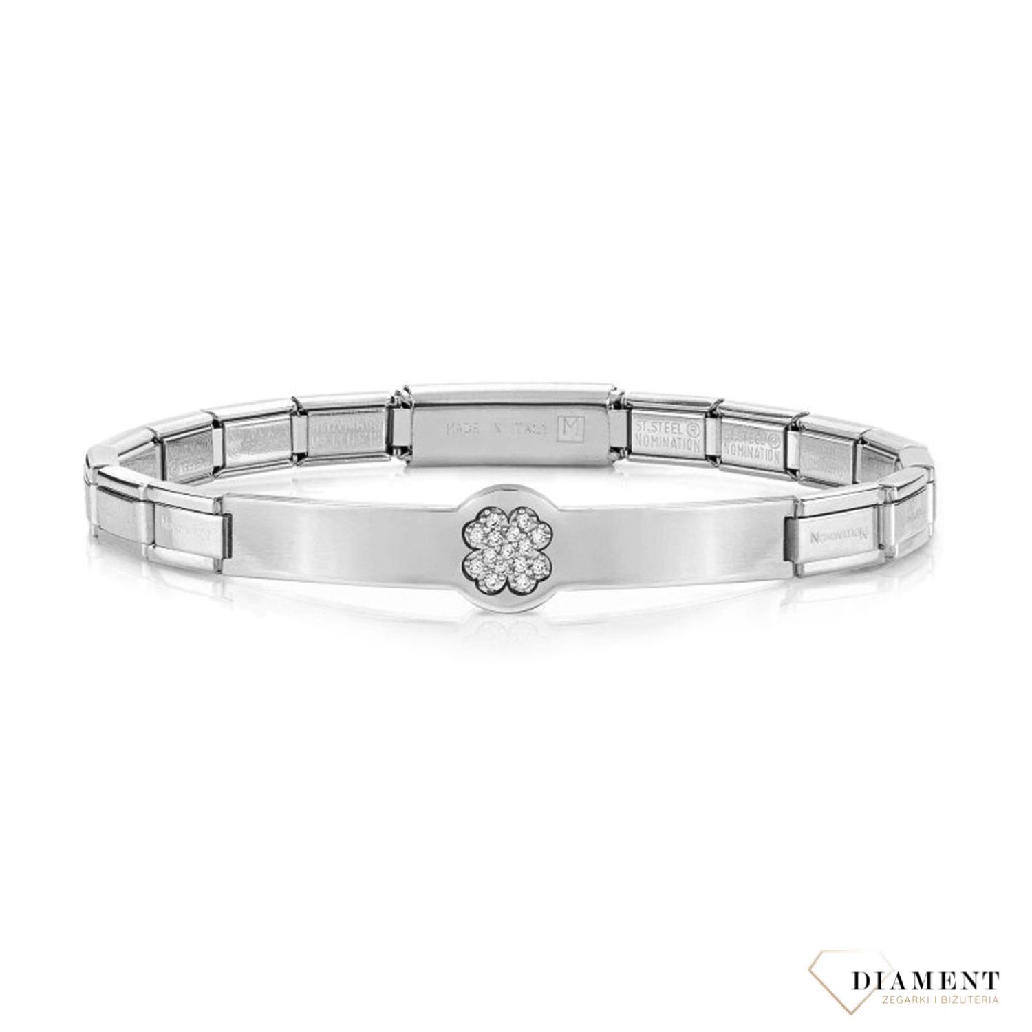 Bransoletka Nomination Trendsetter Pavé Koniczynka ✓Biżuteria Nomination w Sklepie z Biżuterią zegarki-diament.pl✓ Piękne i Eleganckie NOMINATION.jpg